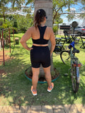 CONJUNTO TOP E BERMUDA NAGOYA Zero Açúcar Preto