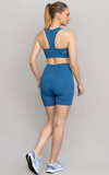 CONJUNTO TOP E BERMUDA NAGOYA zero açúcar azul