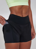 SHORT COM BERMUDA SIGNATURE SAMBA 2 EM 1 AUTHEN preto