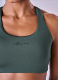 CONJUNTO TOP E BERMUDA ESSENTIAL RUN STAMINA Authen verde