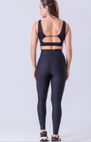 LEGGING BLACKOUT COM BOLSO NO CÓS MOV FITNESS preto