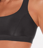 TOP ALÇA CRUZADA LISO 360 Body For Sure Preto