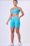 CONJUNTO TOP E BERMUDA ESSENTIAL RUN Azzure