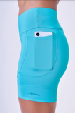 CONJUNTO TOP E BERMUDA ESSENTIAL RUN Azzure