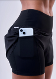 SHORT COM BERMUDA SIGNATURE SAMBA 3 BOLSOS SELADO Authen Preto