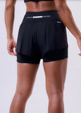SHORT COM BERMUDA SIGNATURE SAMBA 3 BOLSOS SELADO Authen Preto