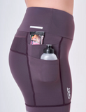 BERMUDA GRIT BOSSA 7 BOLSOS 18CM Authen Açaí
