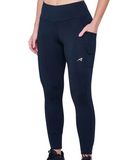 LEGGING THERMAL PROTECT C/ ZÍPER REFLETIVO Authen Preto