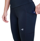 LEGGING THERMAL PROTECT C/ ZÍPER REFLETIVO Authen Preto