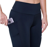 LEGGING THERMAL PROTECT C/ ZÍPER REFLETIVO Authen Preto