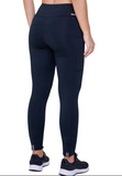 LEGGING THERMAL PROTECT C/ ZÍPER REFLETIVO Authen Preto