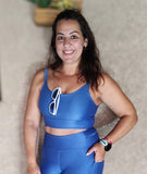 TOP PATI MODA FITNESS AZUL