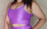 TOP PATI MODA FITNESS ROXO