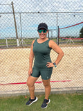 REGATA DE POLIAMIDA PATIMODAFITNESS Verde Militar