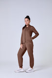 JAQUETA FLUITY POLIAMIDA MOV FTNESS Marron