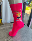 MEIAS DE POLIAMIDA Patimodafitness Rosa