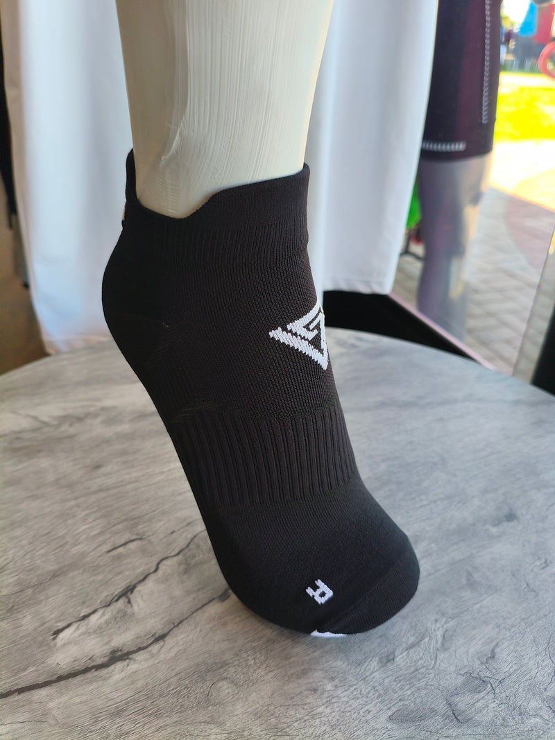 KIT 3 PARES DE MEIAS DE POLIAMIDA soquete adulto preta