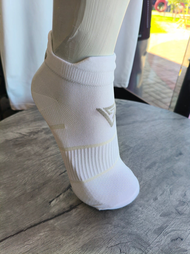 KIT 3 PARES DE MEIAS DE POLIAMIDA soquete branca adulto