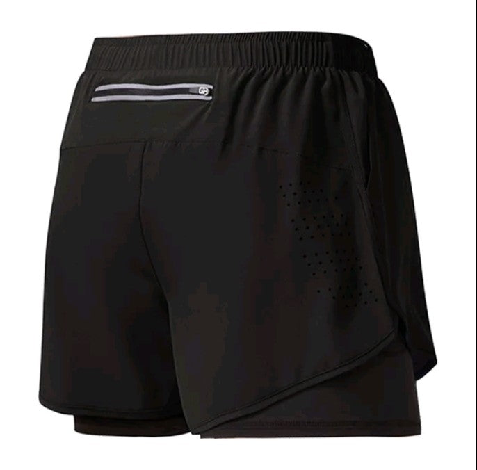 SHORTS DUPLO UNISEX PRETO