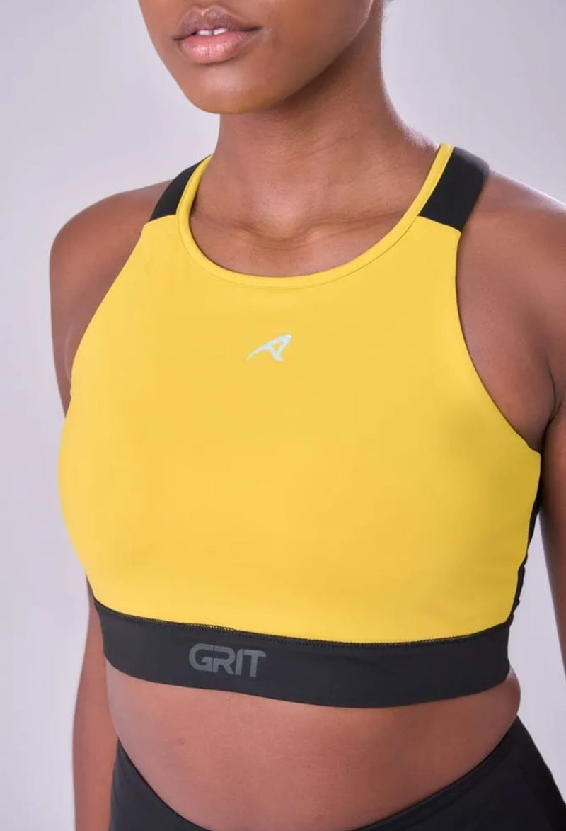 TOP GRIT BOSSA AJUSTAVEL 1 BOLSO NADADOR Amarelo e Preto Authen