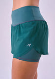 SHORT COM BERMUDA SIGNATURE SAMBA 3 BOLSOS SELADO Authen Verde escuro