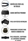 PORTA NÚMERO DE CORRIDA Com suporte de gel