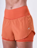 SHORT COM BERMUDA SIGNATURE SAMBA 3 BOLSOS SELADO Authen Laranja