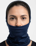 BANDANA DE POLIAMIDA Preta unissex
