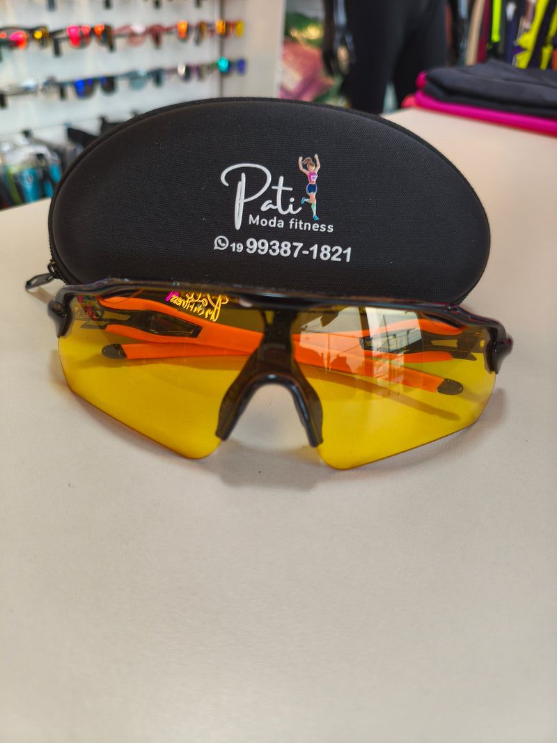 Óculos Patimodafitness Amarelo