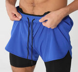 SHORTS DUPLO UNISEX AZUL