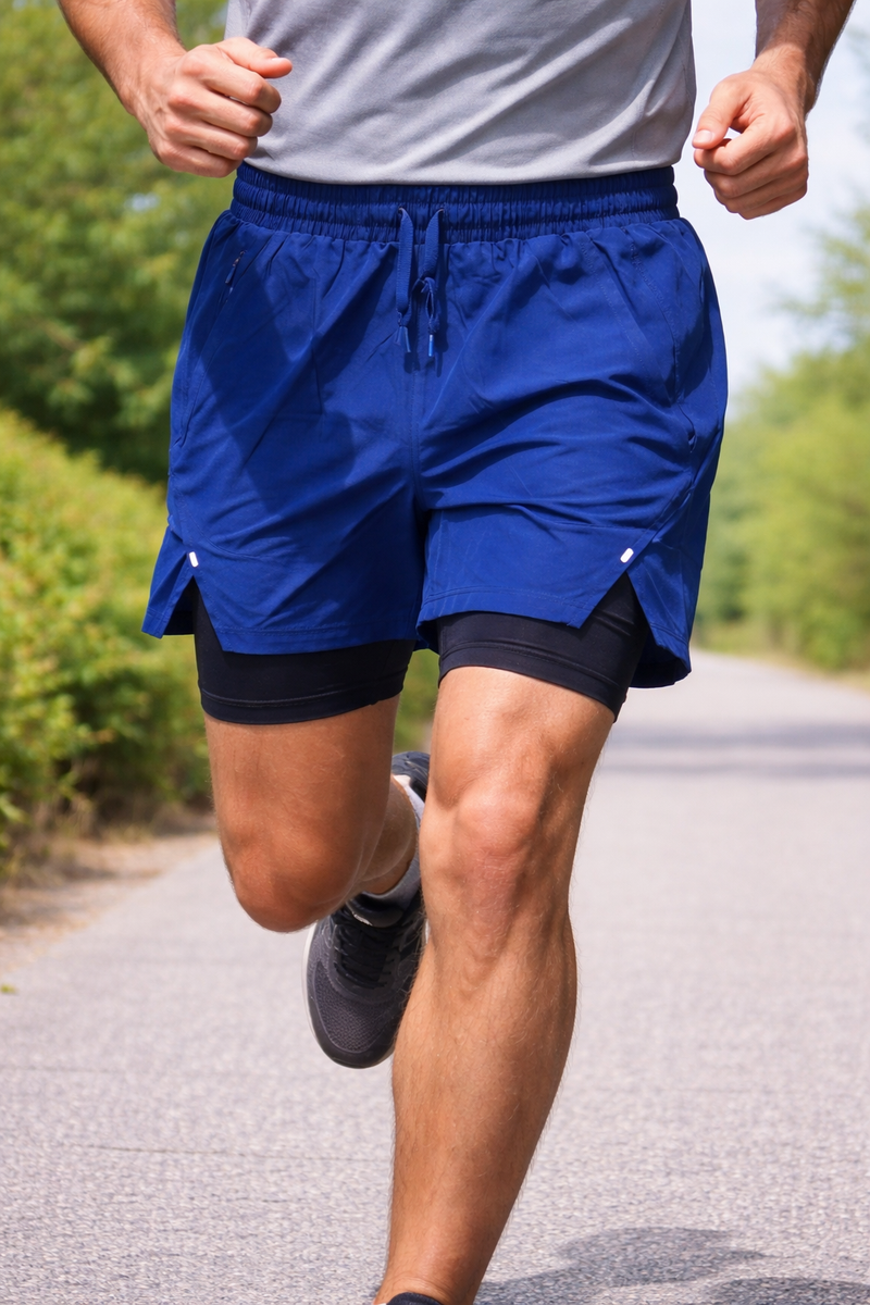 SHORTS DUPLO MASCULINO Azul Marinho