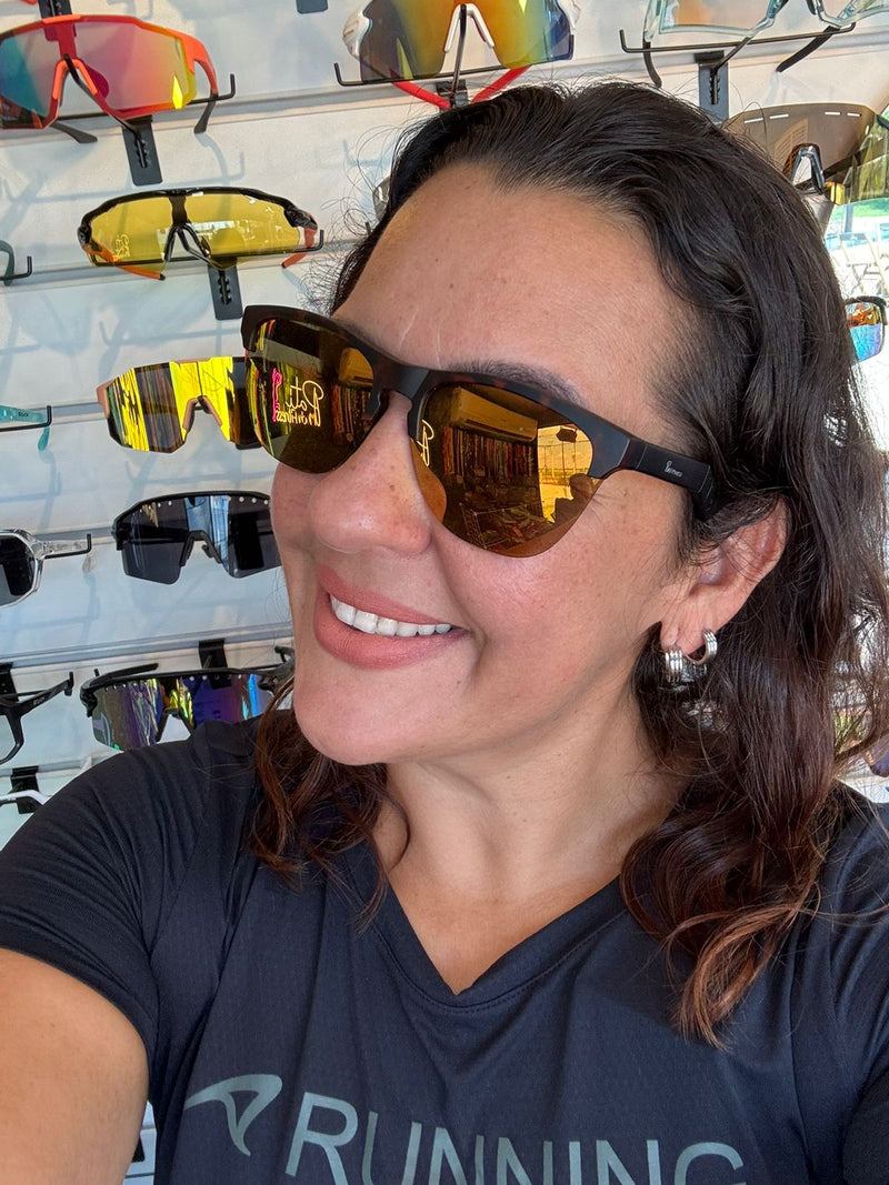 ÓCULO PATIMODAFITNESS Fashion Preto espelhado