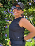 REGATA CROPPED PATIMODAFITNESS Poliamida preta