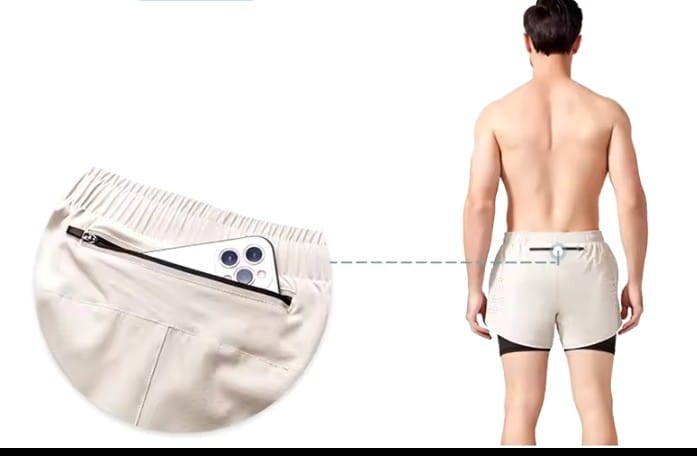 SHORTS DUPLO UNISEX BRANCO