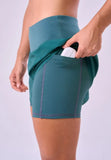 SHORT COM BERMUDA SIGNATURE SAMBA 3 BOLSOS SELADO Authen Verde escuro