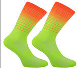 MEIAS DE POLIAMIDA amarelo neon e laranja