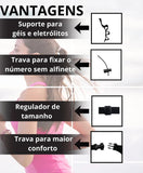 PORTA NÚMERO DE CORRIDA Com suporte de gel