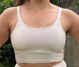 TOP PATIMODAFITNESS Off White