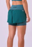 SHORT COM BERMUDA SIGNATURE SAMBA 3 BOLSOS SELADO Authen Verde escuro