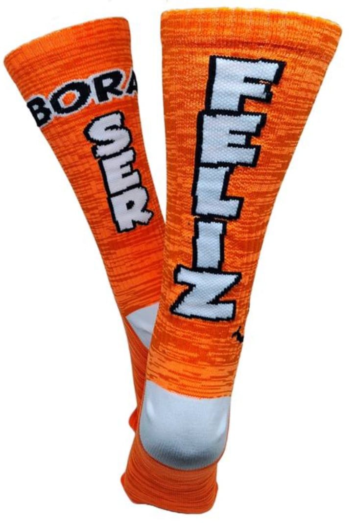 MEIAS DE POLIAMIDA Bora ser feliz