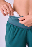 SHORT COM BERMUDA SIGNATURE SAMBA 3 BOLSOS SELADO Authen Verde escuro