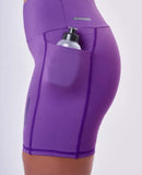 BERMUDA SIGNATURE SAMBA 3 BOLSOS 15CM Authen Roxa