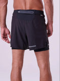 SHORT COM BERMUDA GRIT BOSSA 3 BOLSOS 5" MASC | PRETO Authen