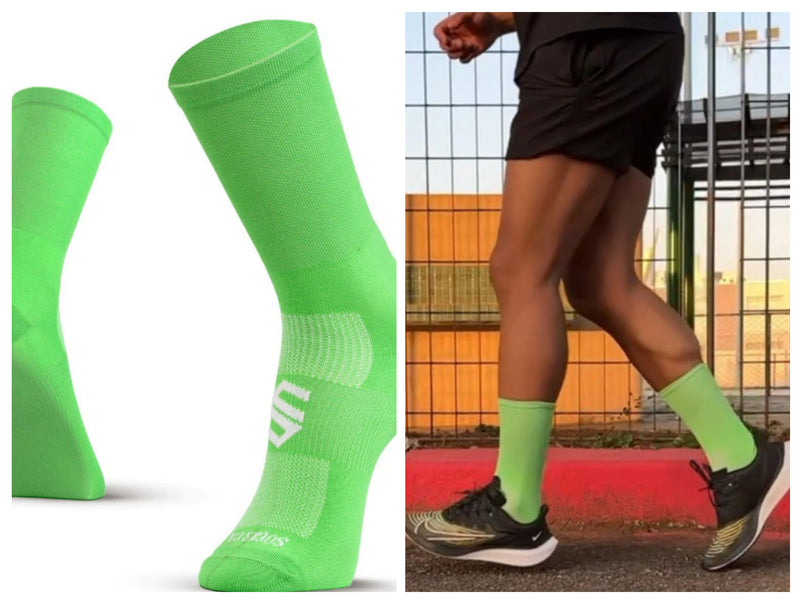 KIT 2 PARES DE MEIAS DE POLIAMIDA Verde limão