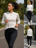 CAMISETA MANGA LONGA SEGUNDA PELE POLIAMIDA Mov Fitness Branco