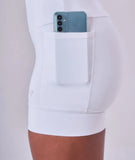 BERMUDA GRIT BOSSA 3 BOLSOS 15CM ALL WHITE Authen