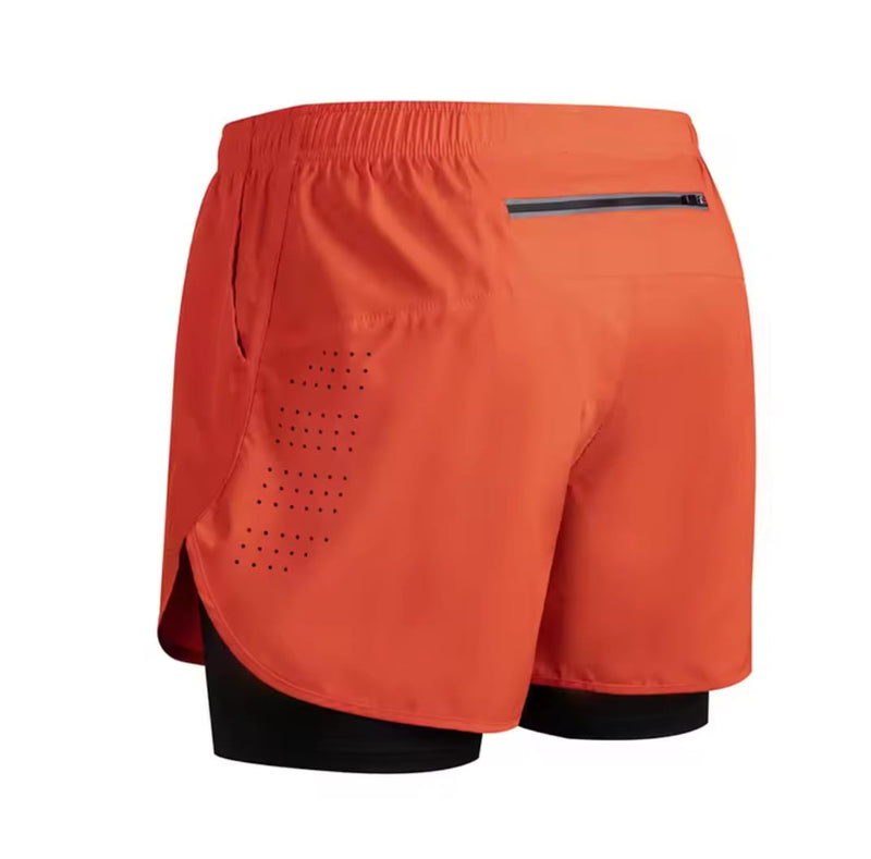 SHORTS DUPLO UNISSEX Laranja