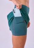 SHORT COM BERMUDA SIGNATURE SAMBA 3 BOLSOS SELADO Authen Verde escuro