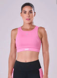 CONJUNTO TOP E BERMUDA GRIT BOSSA Authen rosa