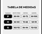 REGATA CROPPED PATIMODAFITNESS Poliamida preta